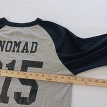 Sport-Tek NOMAD 615 Men's Gray & Black Cotton 3/4 Sleeve Reglan T-Shirt Size M image 12