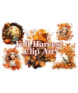 Fall Harvest Clip Art Collection 8 - $7.58 CAD