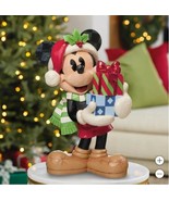 Disney Mickey Mouse Presents Christmas Statue by Jim Shore Hand-Painted ... - $2,143.40 MXN