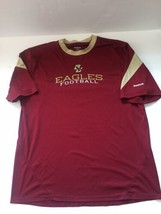 Boston College Eagles BC Football Shirt Rebook Size XL Red Rare Please Read ! - $23.66