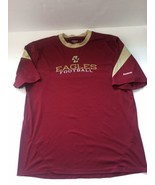 Boston College Eagles BC Football Shirt Rebook Size XL Red Rare Please R... - £17.67 GBP