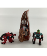Fisher Price Imaginext Edwin Sorcerer Figure Lot Flying Dragon Goblin Wi... - $47.21 CAD