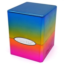 Ultra Pro Deck Box: Satin Cube: Rainbow - £15.43 GBP