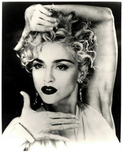 MADONNA Original Black and White Glossy Promo Photo From VOGUE 1990 - $79.19