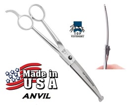 TP/ANVIL Blunt/Safety/Ball Tip Curved Shears Scissors Pet Dog Cat Pro Grooming - £54.81 GBP