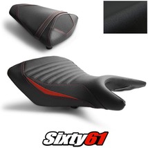 Yamaha R25 Seat Cover 2014-2018 2019 2020 Front Rear Red Luimoto Tec-Grip Carbon - £206.04 GBP