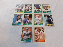 Lot of 10 Football Trading Cards NFL Philadelphia Eagles Seattle Seahawks San Fr - £24.10 GBP