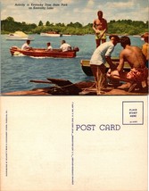 One(1) Kentucky Dam State Park on Kentucky Lake Boating Summer 1930-45 Postcard - £5.90 GBP