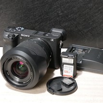 Sony Alpha a6500 24MP Mirrorless Digital Camera W 28-70MM Lens VG Shutte... - $737.54
