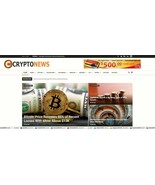 Automated Wordpress BTC Crypto News Website-Turnkey Profitable Site - $24.77 CAD