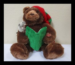 Gund Animated Plush Storytime Bear Twas The Night Before Christmas Mouse... - $15.35 CAD