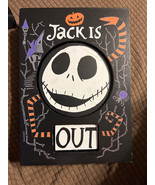 Jack is Out/Back wooden decor- Nightmare Before Christmas - £12.37 GBP