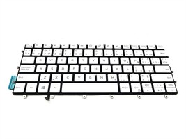 GENUINE DELL XPS 13 9370 SERIES WHITE BACKLIT CANADIAN LAPTOP KEYBOARD N... - £17.62 GBP