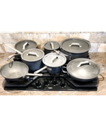 Vintage Commercial Aluminum Cookware 12 Piece Set Calphalon Anodized Finish - €171,64 EUR