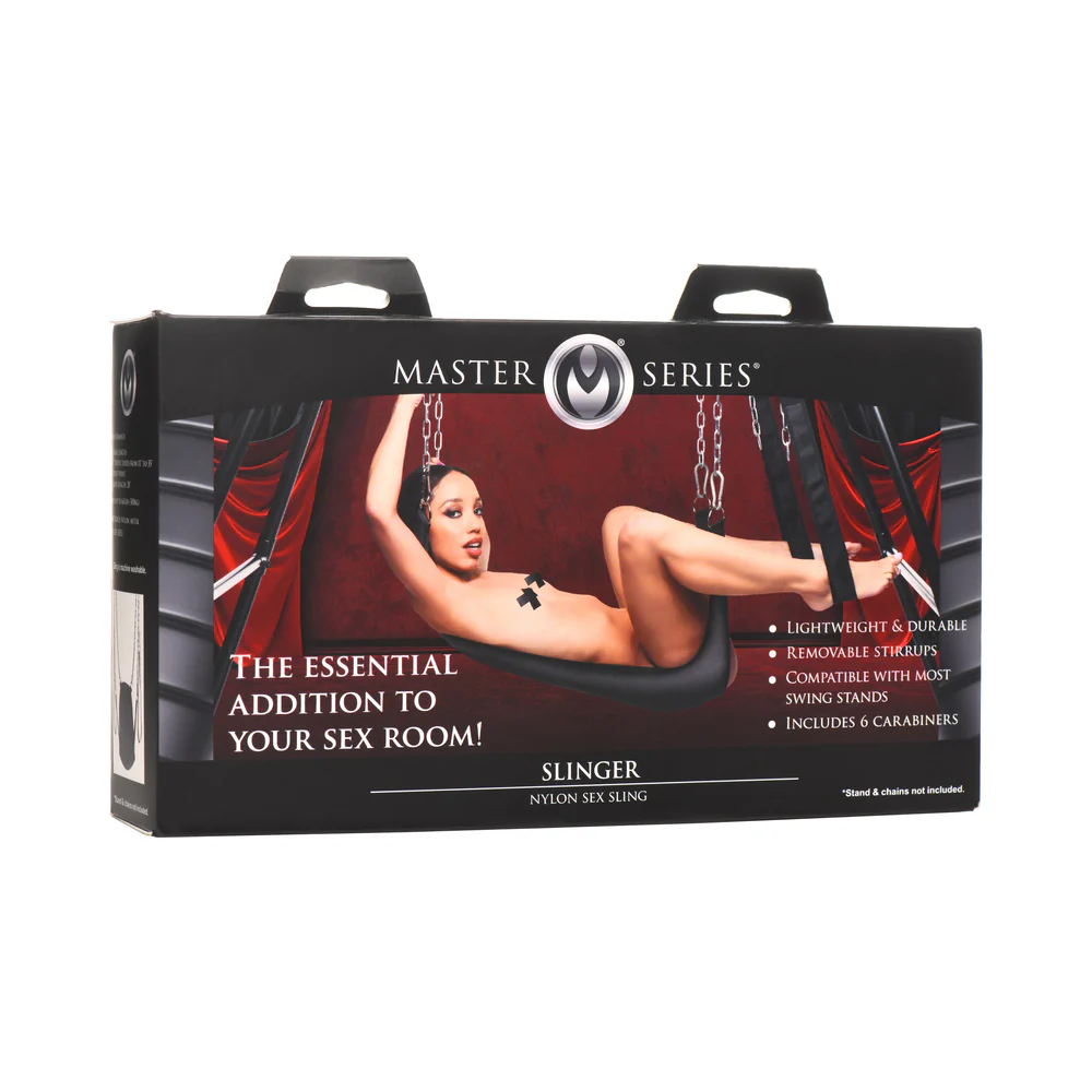 Master Series Slinger Nylon Sex Sling - $2,209.14 MXN