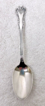 Antique 1909 Sterling Spoon Hallmarked w Feather Top In Greta Shape 5 3/8&quot; - $542.26 MXN