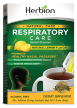 Herbion Naturals Respiratory Care Herbal Granules with Lemon Flavor–10 C... - $11.99