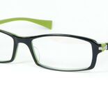 RICCO VERO 3047 BLK BLACK /GREEN EYEGLASSES GLASSES ACETATE FRAME 53-16-... - $67.70