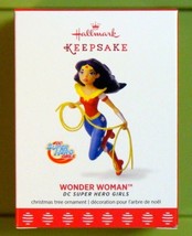 2017 Hallmark DC Super Hero Girls Wonder Woman Christmas Ornament - £21.63 GBP