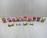 Tic Tac Toy XOXO Blip Friends Glitter Animal Figures With SOME Wings Lot - £8.17 GBP