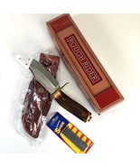 NEW Rough Rider RR-1939 Bowie 10” Stag Bone Stainless Fixed Blade Knife ... - $718.71 MXN
