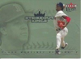2005 Ultra Strike Out Kings Pedro Martinez 1 Red Sox - £0.98 GBP