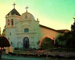 Mission Church Monterey California CA UNP Chrome Postcard B5 - $2.92