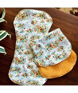 Vintage Summer Flowers - Burp Cloth Set of 2 - $39.69 CAD