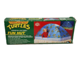 VINTAGE TEENAGE MUTANT NINJA TURTLES TMNT FUN HUT BED TENT TWIN SIZED CO... - £260.56 GBP