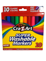 Washable Markers Cra-Z-Art 10002 Classic Colors  10 Count - £3.87 GBP