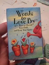 Words To Love By Playing Cards Ways To Cherish Your Child &amp; Keep Your Sanity - $8.31