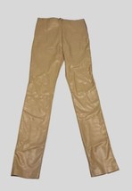 Zara High Rise Faux Leather Leggings Size Medium NEW WITH TAGS  - $349.11 MXN