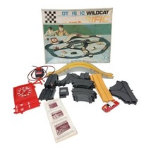 Vtg Ideal Toy 1967 Motorific Racerific WildCat Race Car Track #4602-9 Co... - £61.95 GBP