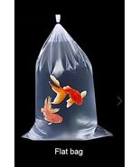 4 X 14 SHIPPING CLEAR FLAT BAGS. FISH, SHRIMP, PLANTS, SNAILS. LEAK PROO... - $161.95 MXN+
