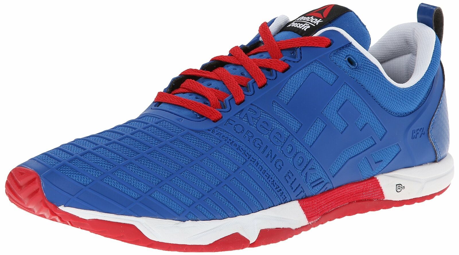 Primary image for Reebok Men's Crossfit Sprint TR Training Shoe Impact Blue/Excellent Red/White 8