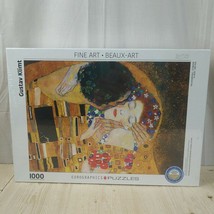 EuroGraphics -The Kiss by Gustav Klimt 1000 Piece Puzzle - Museum Quality - £16.61 GBP