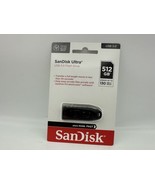 SanDisk 512GB USB 3.0 Ultra Flash Drive Large Storage SDCZ48-512G-AW46, ... - £28.21 GBP