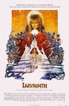 Labyrinth Poster Movie David Bowie Jennifer Connelly Jim Henson - $89.64