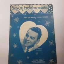 I&#39;ve Got My Love to Keep Me Warm Irving Berlin Sheet Music 1948 Les Brown photo - £4.69 GBP