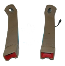 93-95 Camaro Firebird Beige Tan Front Seat Belt Buckles NICE PAIR - $54.40