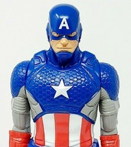 Marvel Titan Hero Series Captain America 12&quot; Action Figure 2014 No Shield - £2.29 GBP