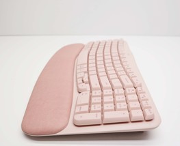 Logitech Wave Keys Wireless Ergonomic Keyboard Rose 920-012276 image 6