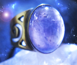Haunted Amulet Touch The Healing Spiral Highest Light Collection Ooak Magick - £65.46 GBP