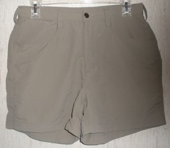 EXCELLENT WOMENS THE NORTH FACE DUNE BEIGE SHORTS   SIZE 8 - £18.64 GBP