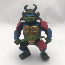 TMNT Leo the Sewer Samurai Figure 5&quot; Teenage Mutant Ninja Turtles Vintage 1990 - £7.17 GBP