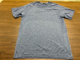 Lululemon &quot;Live in Practice&quot; Men&#39;s Blue Short-Sleeve Athletic Shirt - XL - $34.99