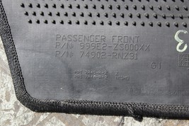 2003-2008 NISSAN 350Z FRONT PASSENGER RIGHT INTERIOR CARPET FLOOR MAT RUG J2983 image 8