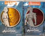 Avatar The Last Airbender Aang Zuko Collectible Portrait Enamel Pins Set... - £18.30 GBP