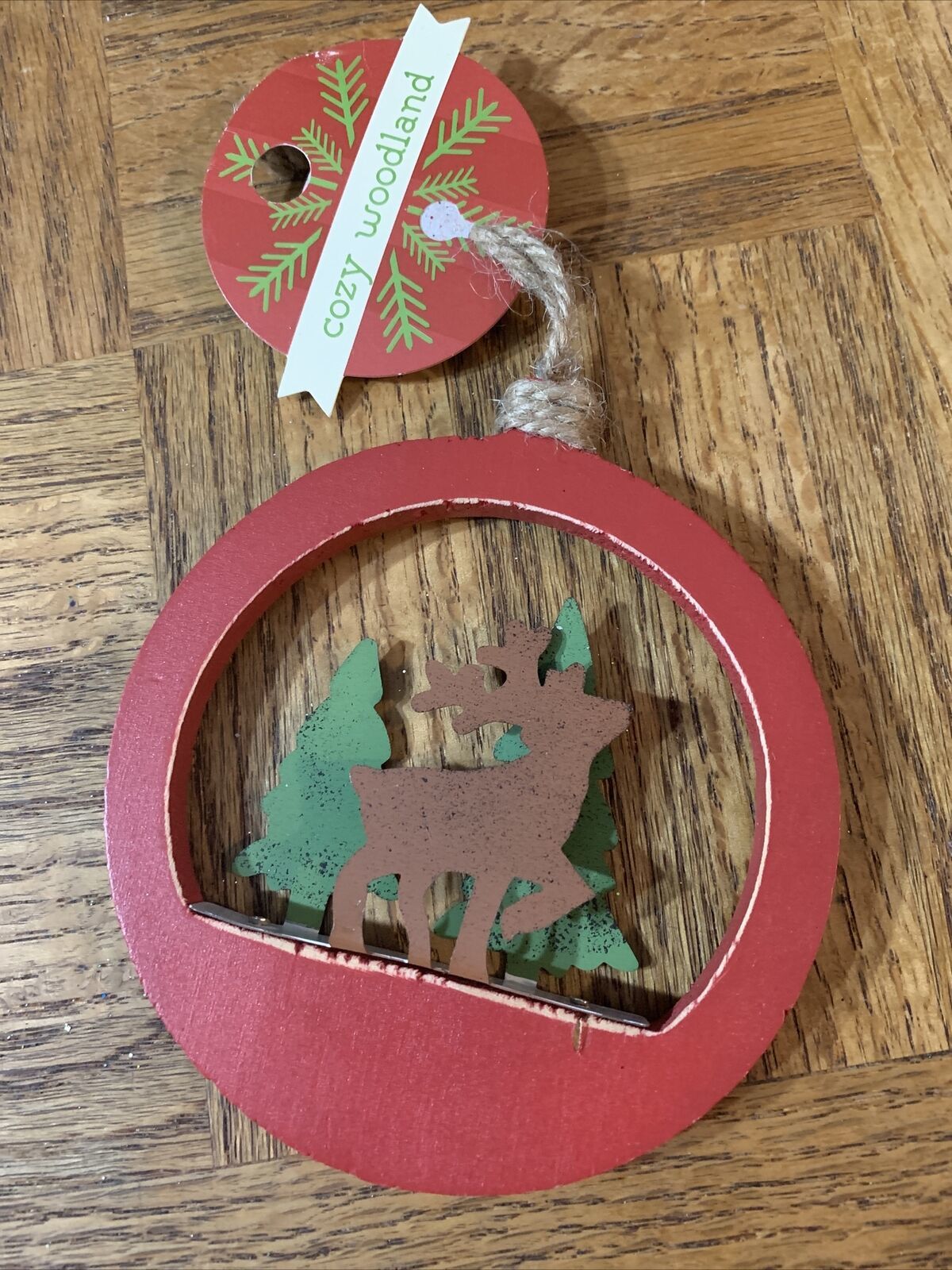 Deer Christmas Ornament - $7.47