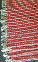 Set of Four (4) Threshold Placemats ~ 14&quot; x 19&quot; ~ 100% Jute ~ Orange Str... - €25,84 EUR